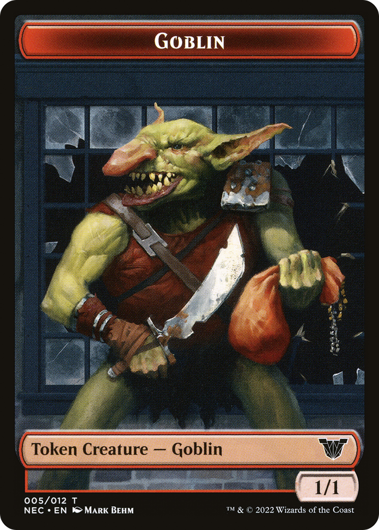 Goblin (TNEC-005) [Tokens] Neon Dynasty Commander Tokens MTG Single Wizards of the Coast