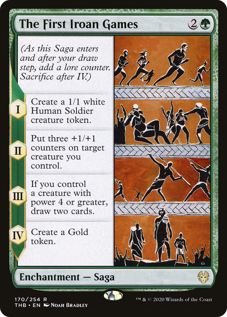 The First Iroan Games (THB-170) [Theros Beyond Death] MTG Single Wizards of the Coast