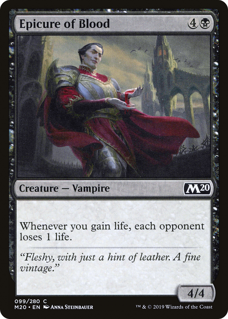 Epicure of Blood (M20-099) [Core Set 2020] Foil MTG Single Wizards of the Coast