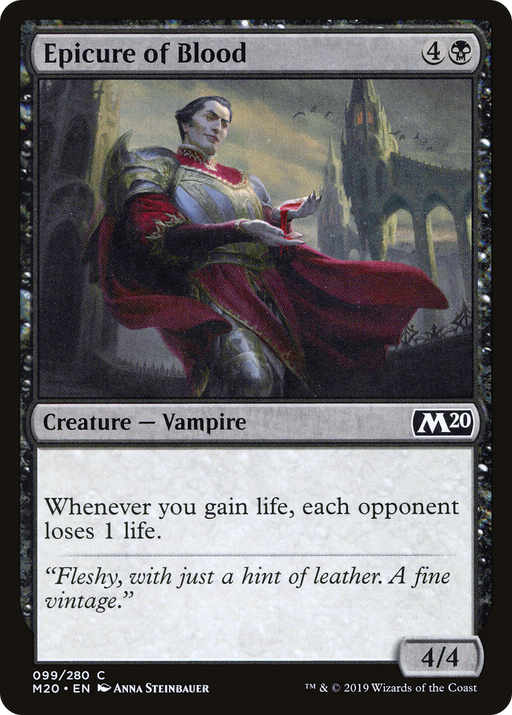 Epicure of Blood (M20-099) [Core Set 2020] Foil MTG Single Wizards of the Coast