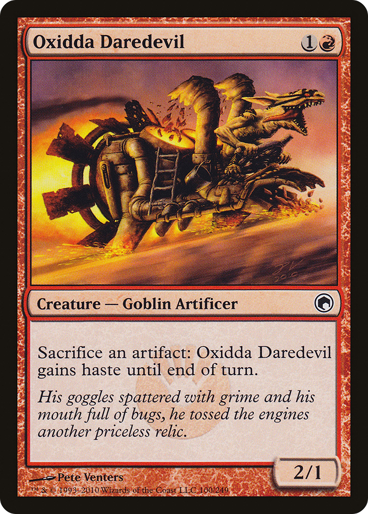 Oxidda Daredevil (SOM-100) [Scars of Mirrodin] Foil MTG Single Wizards of the Coast