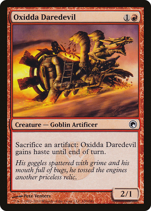 Oxidda Daredevil (SOM-100) [Scars of Mirrodin] MTG Single Wizards of the Coast