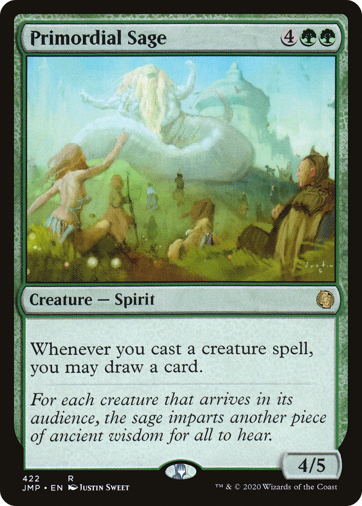 Primordial Sage (JMP-422) [Jumpstart] MTG Single Wizards of the Coast