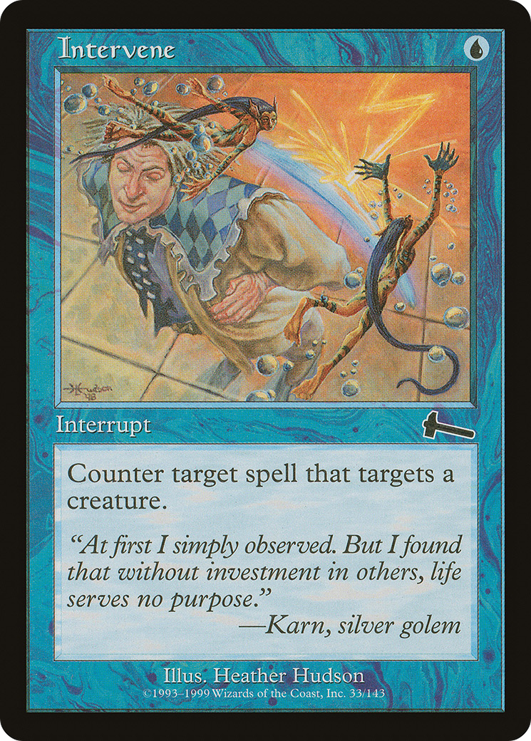 Intervene (ULG-033) [Urza's Legacy] Foil MTG Single Wizards of the Coast