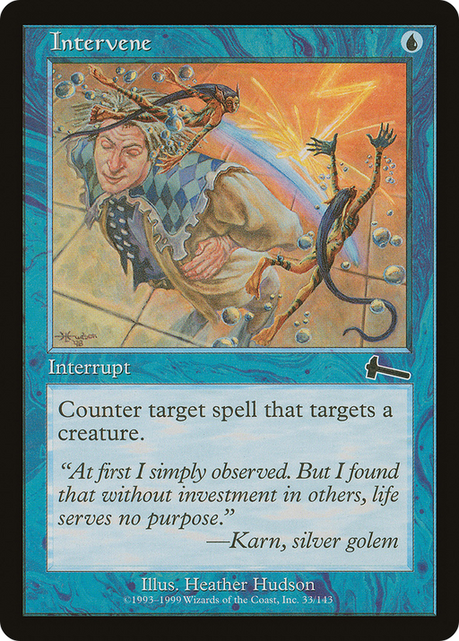 Intervene (ULG-033) [Urza's Legacy] MTG Single Wizards of the Coast