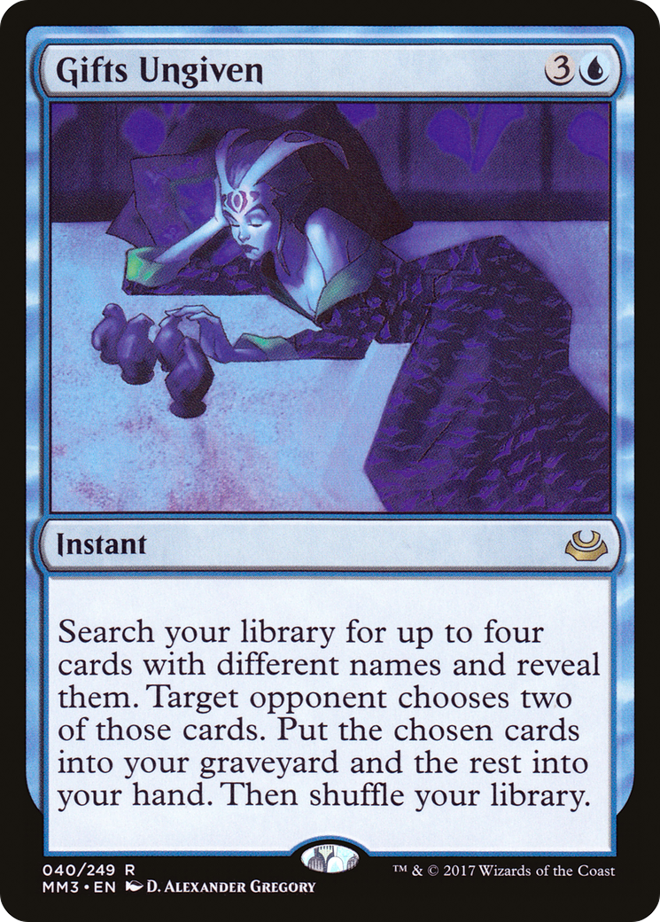 Gifts Ungiven (MM3-040) [Modern Masters 2017] MTG Single Modern Masters 2017