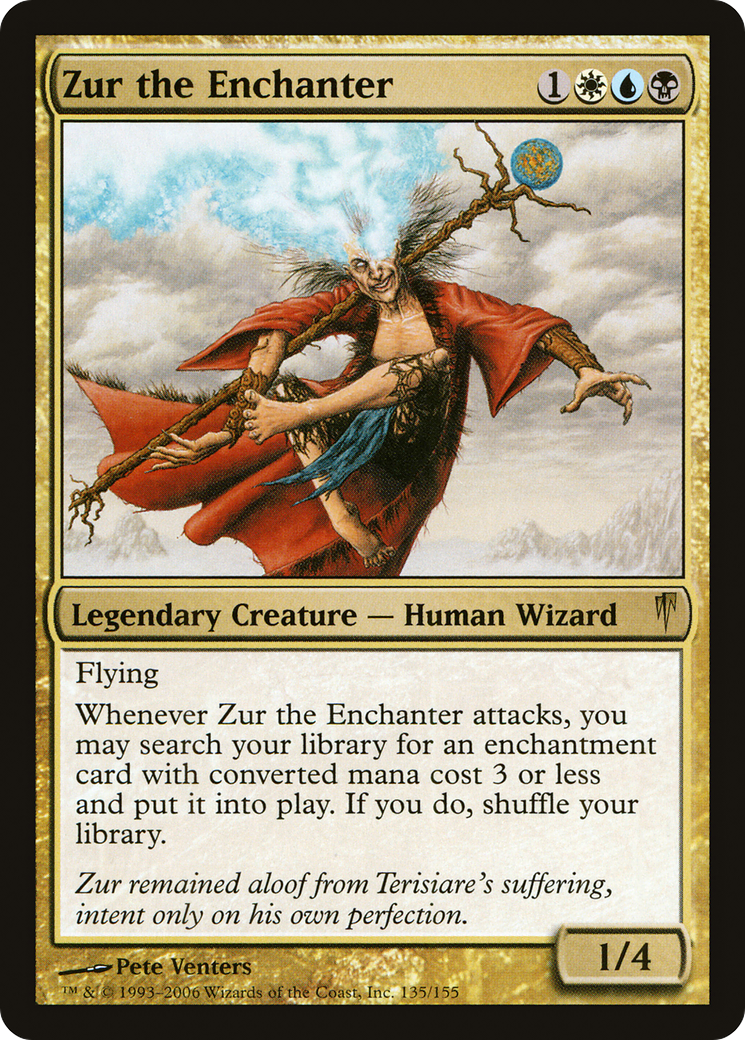 Zur the Enchanter (CSP-135) [Coldsnap] MTG Single Wizards of the Coast