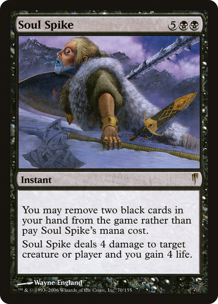 Soul Spike (CSP-070) [Coldsnap] Foil MTG Single Wizards of the Coast