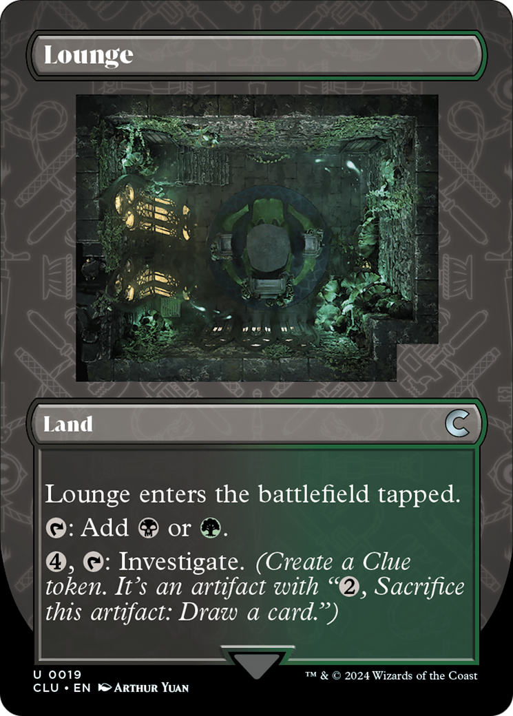 Lounge (CLU-019) [Ravnica: Clue Edition] (Borderless) MTG Single Wizards of the Coast