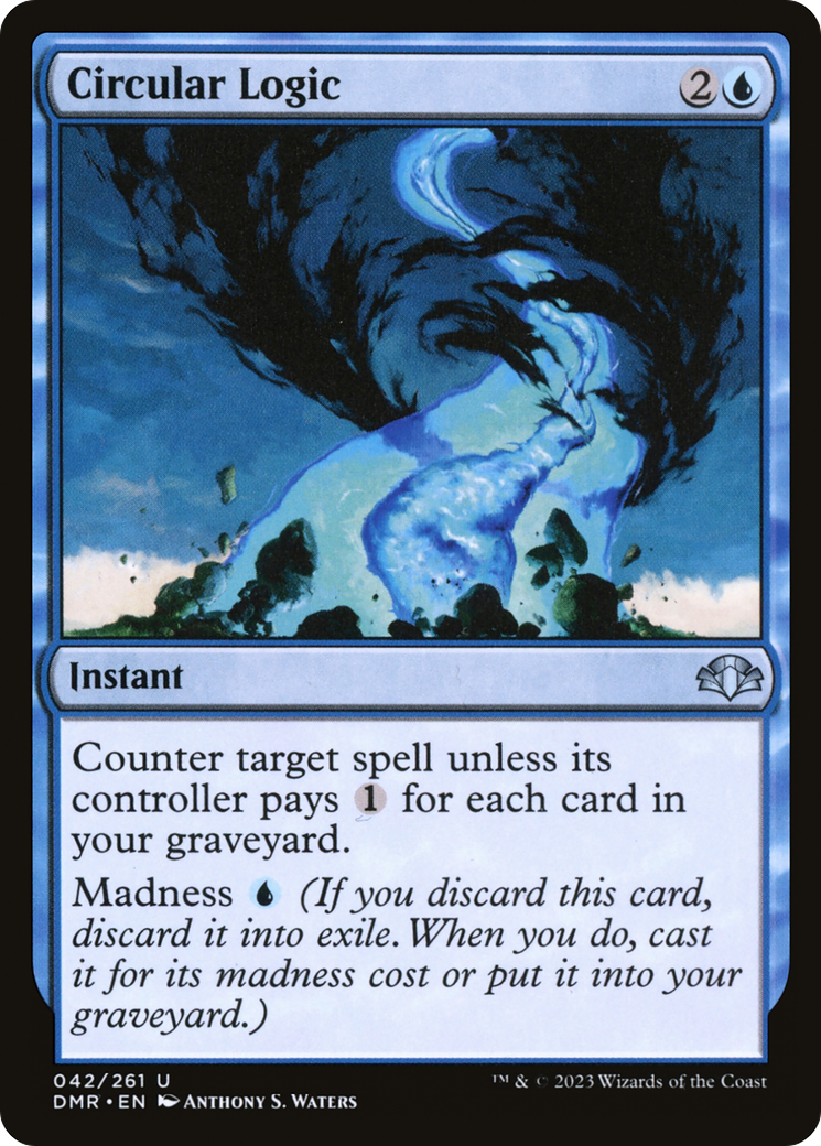 Circular Logic (DMR-042) [Dominaria Remastered] Foil MTG Single Wizards of the Coast