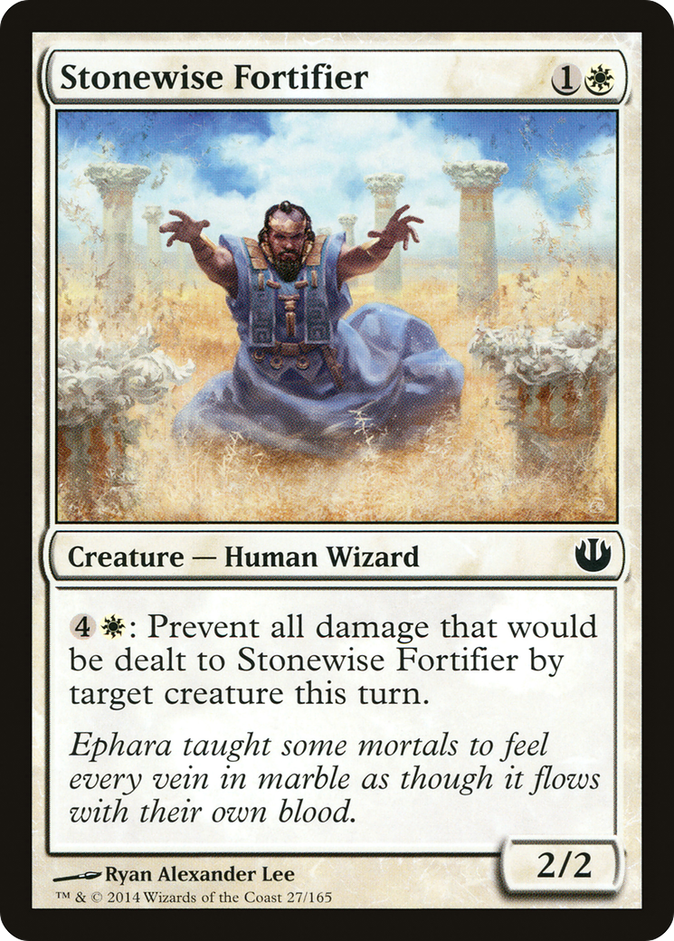Stonewise Fortifier (JOU-027) [Journey into Nyx] MTG Single Wizards of the Coast