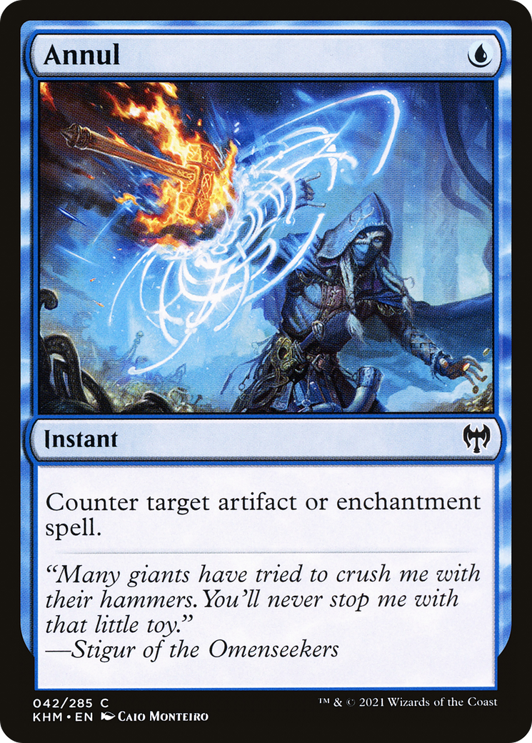 Annul (KHM-042) [Kaldheim] MTG Single Wizards of the Coast