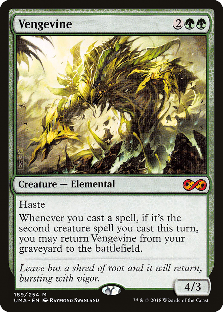 Vengevine (UMA-189) [Ultimate Masters] MTG Single Wizards of the Coast