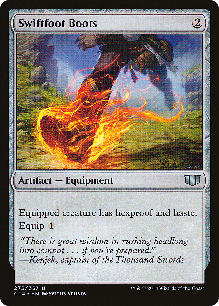 Swiftfoot Boots (C14-275) [Commander 2014] MTG Single Wizards of the Coast
