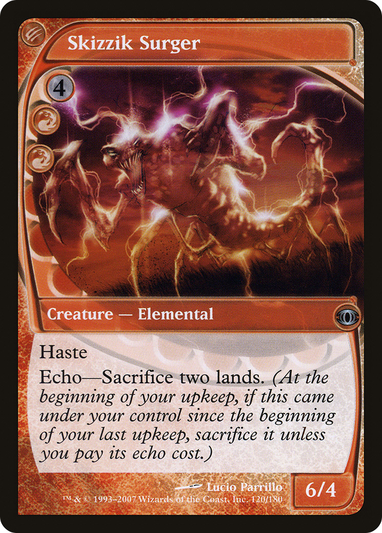 Skizzik Surger (FUT-120) [Future Sight] Foil MTG Single Wizards of the Coast