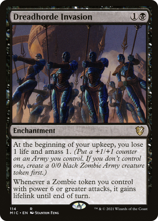 Dreadhorde Invasion (MIC-114) [Midnight Hunt Commander] MTG Single Wizards of the Coast