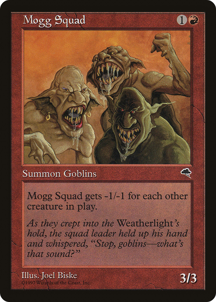 Mogg Squad (TMP-192) [Tempest] MTG Single Wizards of the Coast