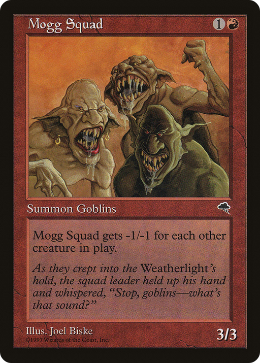 Mogg Squad (TMP-192) [Tempest] MTG Single Wizards of the Coast