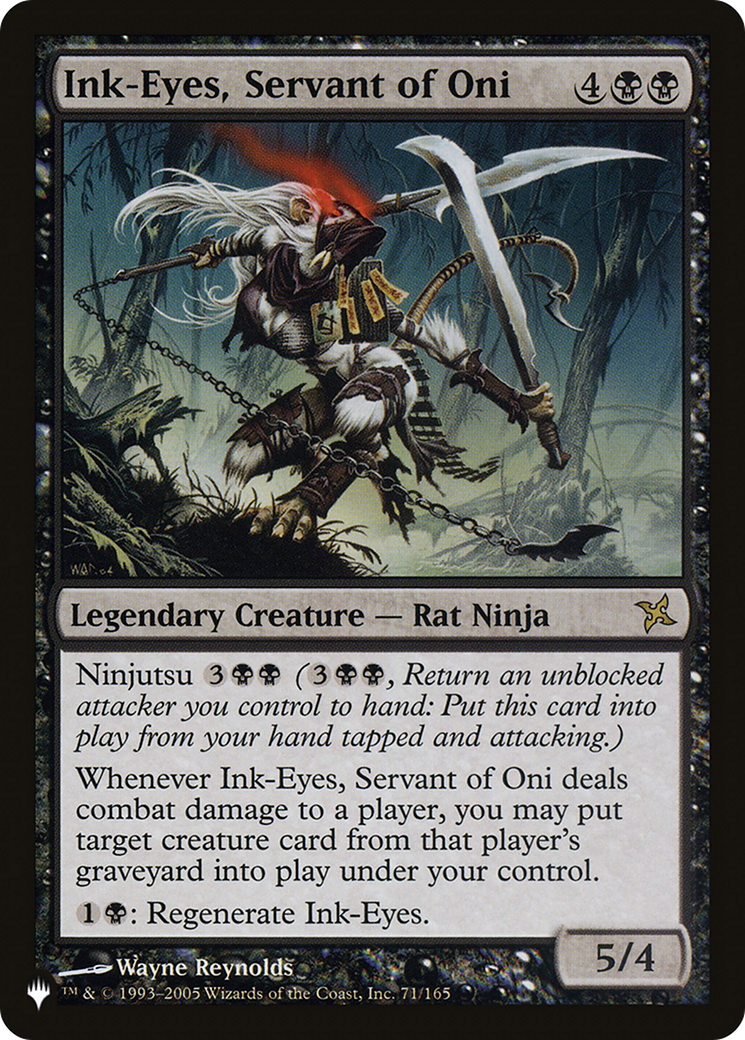 Ink-Eyes, Servant of Oni (LIST-BOK-71) [Mystery Booster] The List MTG Single Wizards of the Coast