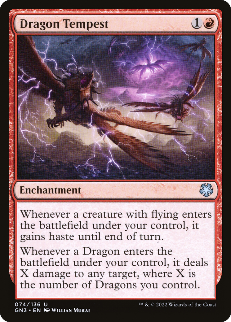Dragon Tempest (GN3-074) [Misc] Game Night: Free-for-All MTG Single Wizards of the Coast