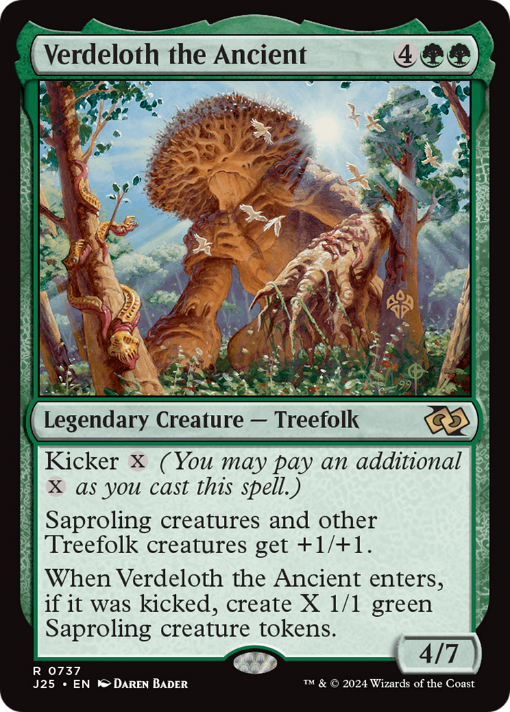 Verdeloth the Ancient (J25-737) [Foundations Jumpstart] MTG Single Wizards of the Coast