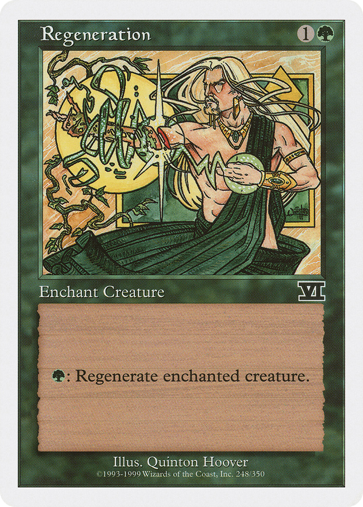 Regeneration (6ED-248) [Classic Sixth Edition] MTG Single Wizards of the Coast