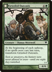 Grizzled Outcasts (ISD-185) [Innistrad] MTG Single Wizards of the Coast