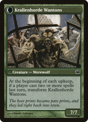 Grizzled Outcasts (ISD-185) [Innistrad] Foil MTG Single Wizards of the Coast