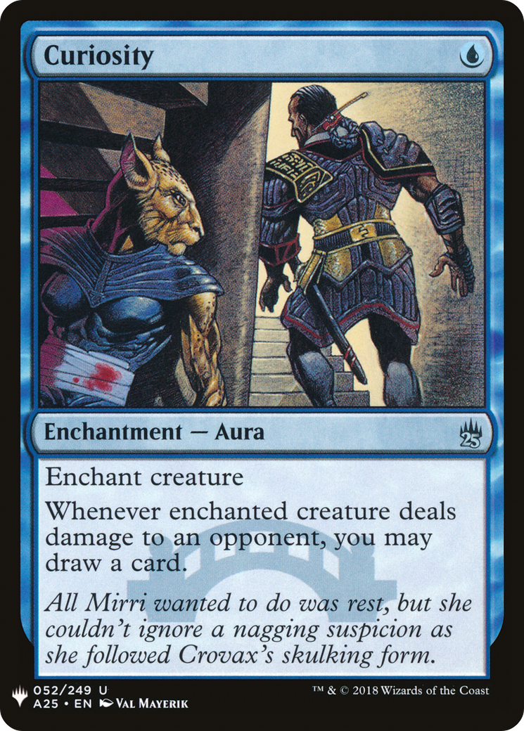 Curiosity (LIST-A25-52) [Mystery Booster] The List MTG Single Wizards of the Coast
