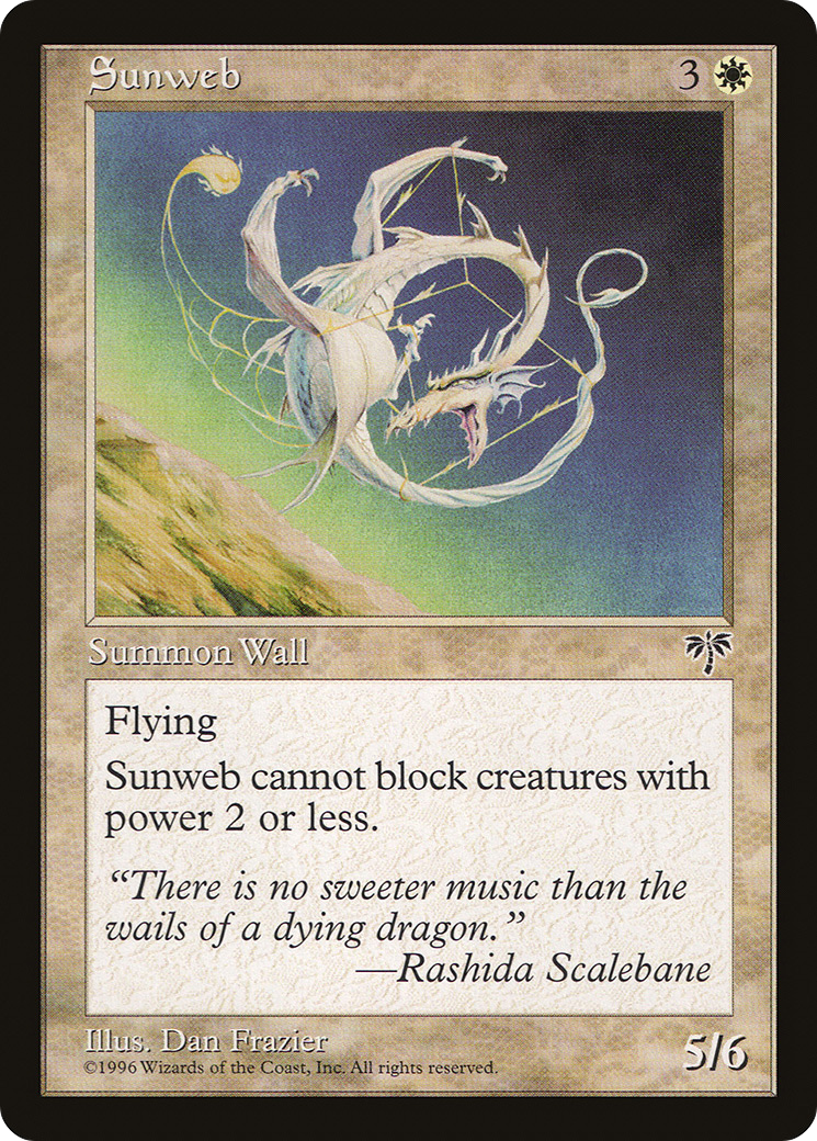 Sunweb (MIR-) [Mirage] MTG Single Wizards of the Coast