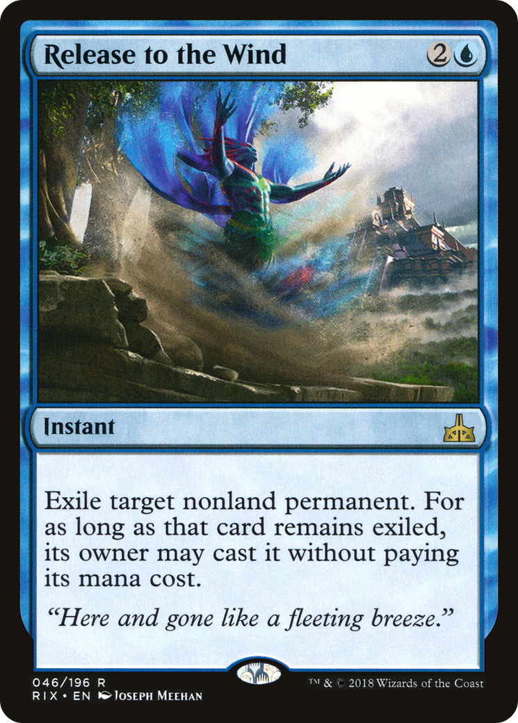 Release to the Wind (RIX-046) [Rivals of Ixalan] MTG Single Wizards of the Coast