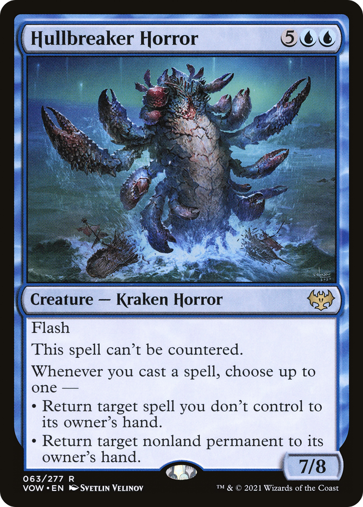 Hullbreaker Horror (VOW-063) [Innistrad: Crimson Vow] MTG Single Wizards of the Coast
