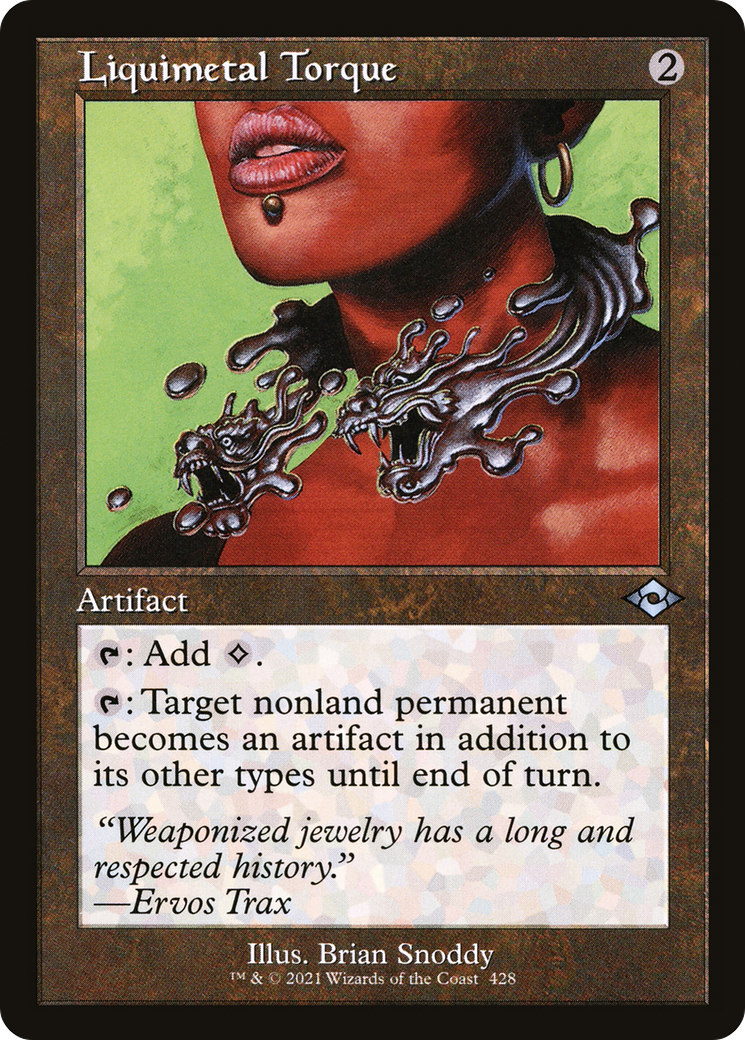 Liquimetal Torque (MH2-428) [Modern Horizons 2] MTG Single Modern Horizons 2
