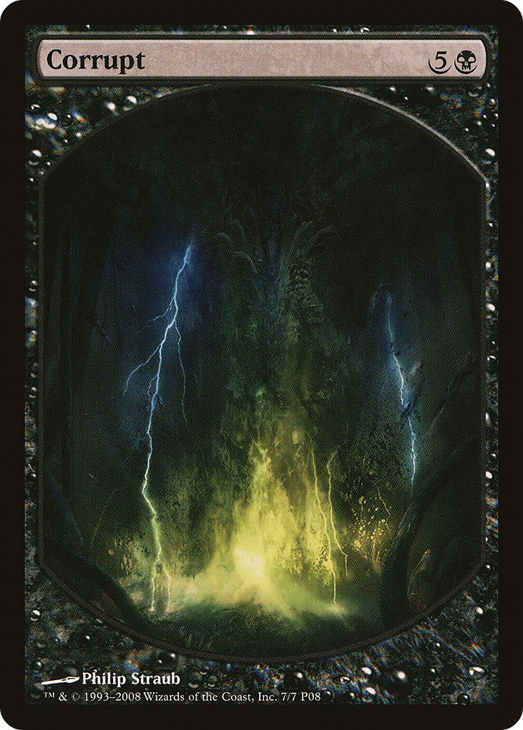 Corrupt (MPRP-007) [Misc] Magic Player Rewards 2008 MTG Single Wizards of the Coast