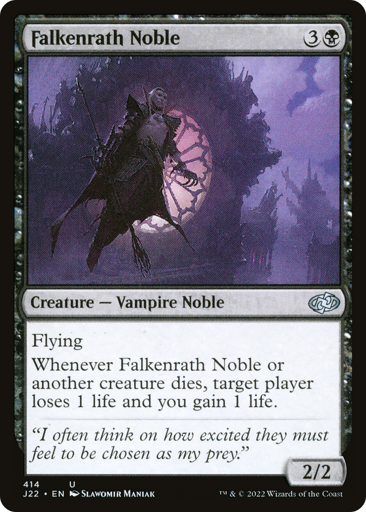 Falkenrath Noble (J22-414) [Jumpstart 2022] MTG Single Wizards of the Coast