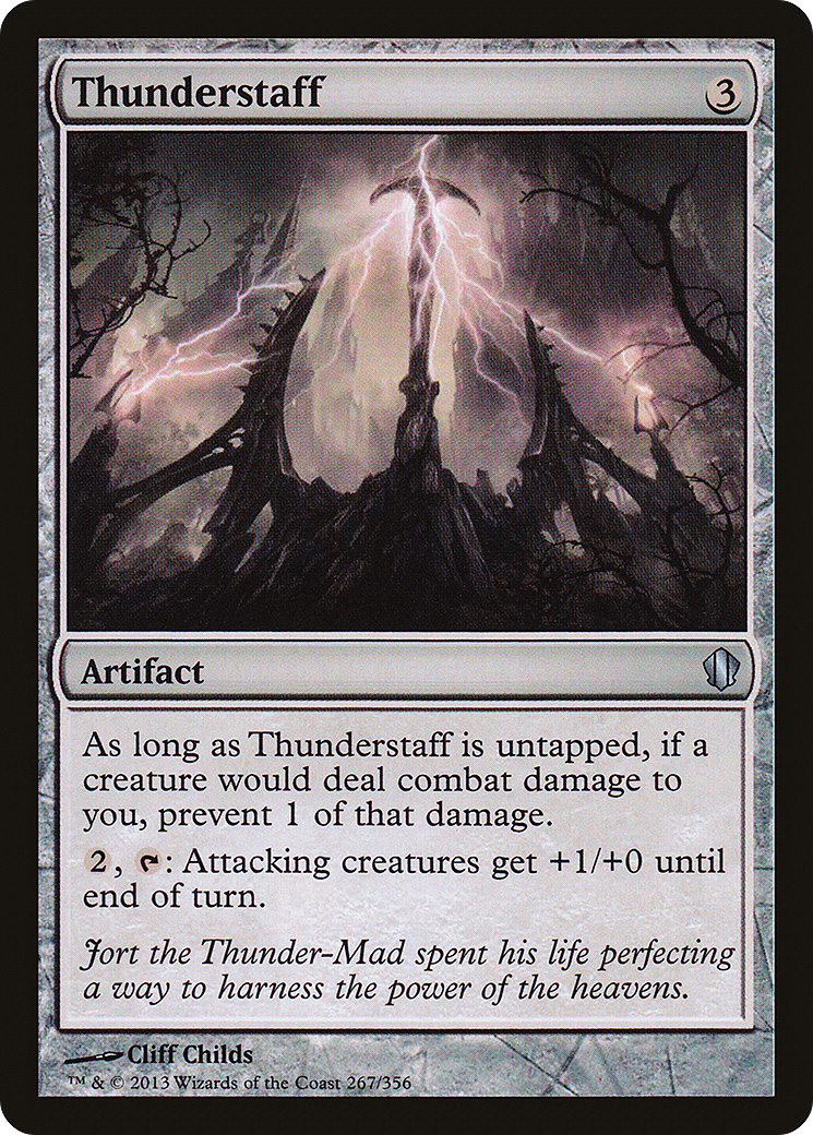 Thunderstaff (C13-267) [Commander 2013] MTG Single Wizards of the Coast