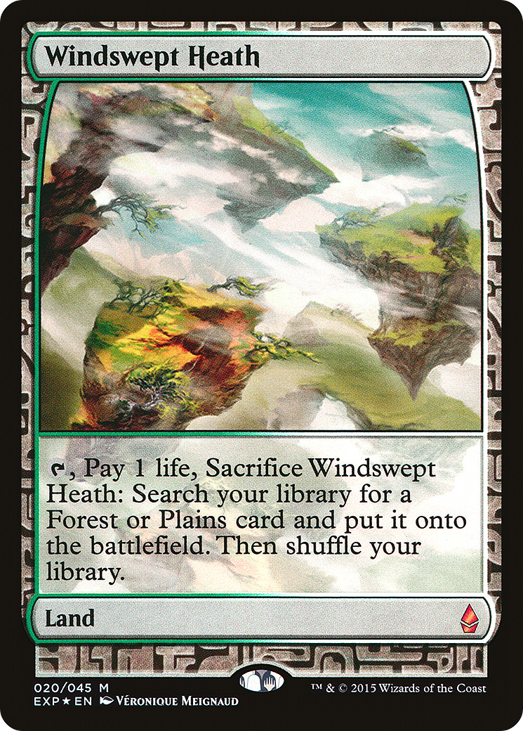 Windswept Heath (EXP-020) [Zendikar Expeditions] Foil MTG Single Wizards of the Coast