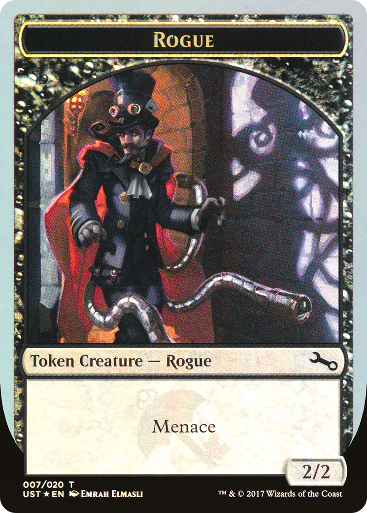 Rogue (UST-007) [Tokens] Unstable Tokens Foil MTG Single Wizards of the Coast