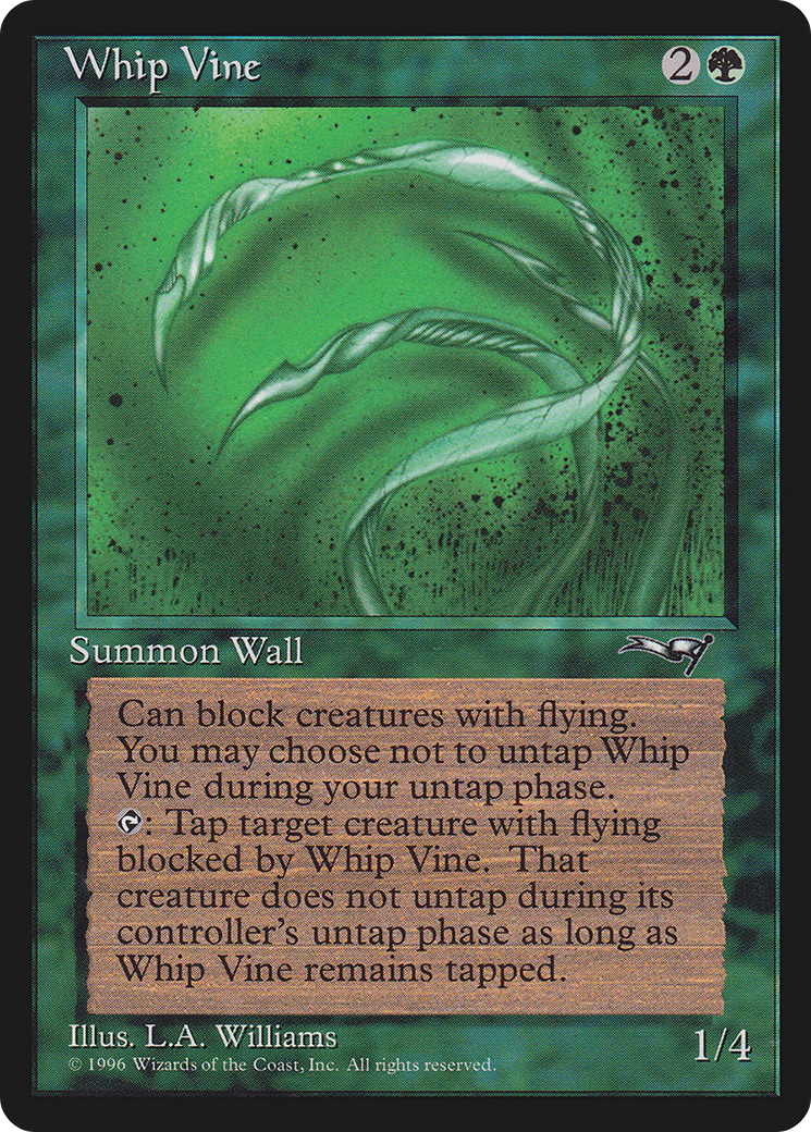 Whip Vine (ALL-103A) [Alliances] MTG Single Wizards of the Coast