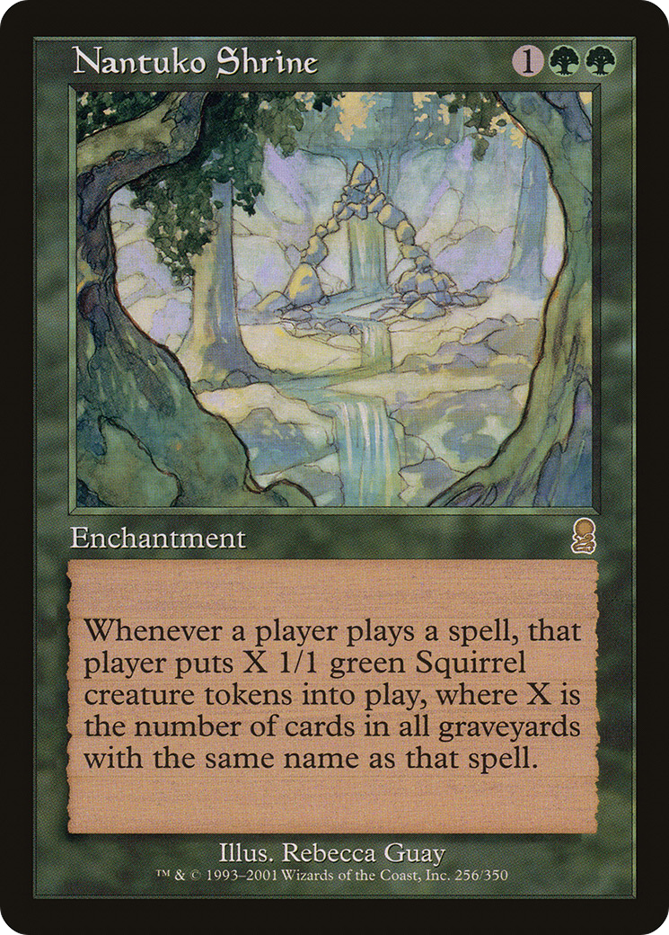 Nantuko Shrine (ODY-256) [Odyssey] Foil MTG Single Wizards of the Coast
