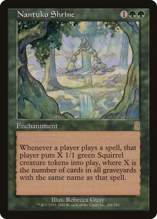 Nantuko Shrine (ODY-256) [Odyssey] MTG Single Wizards of the Coast