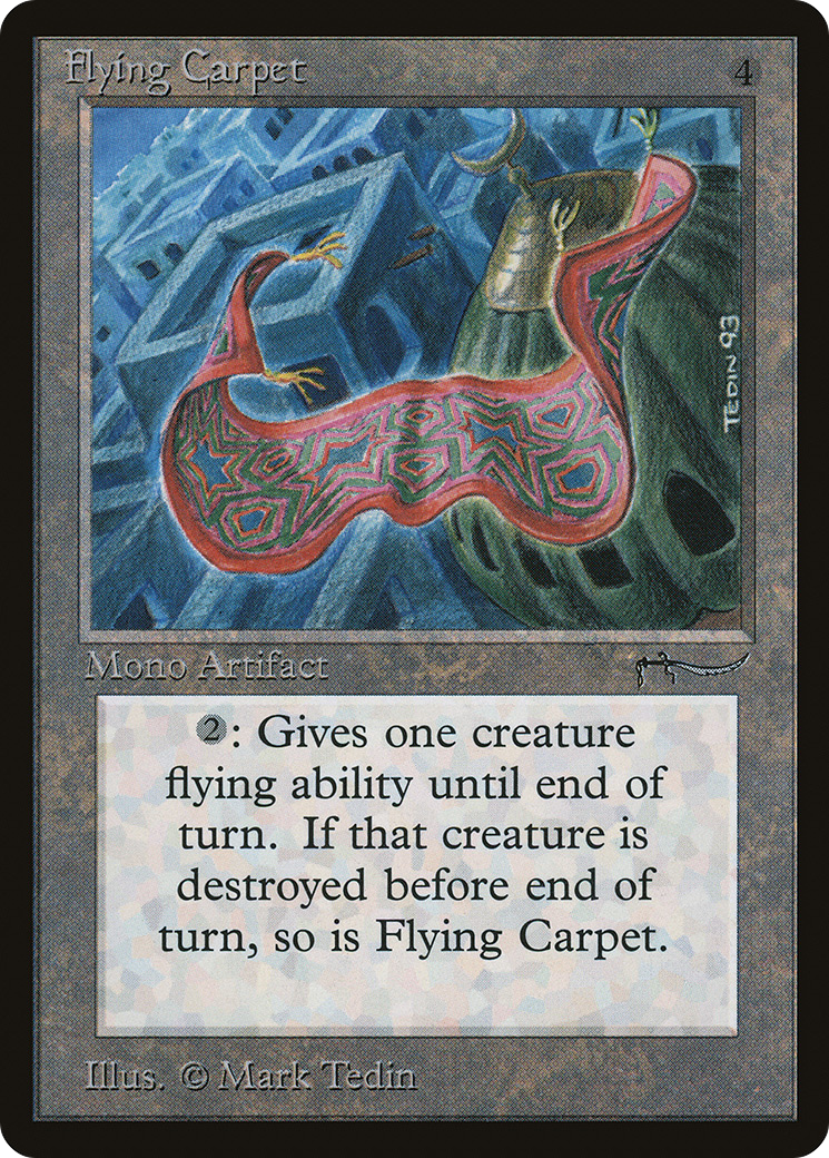 Flying Carpet (ARN-) [Oldschool] Arabian Nights MTG Single Wizards of the Coast