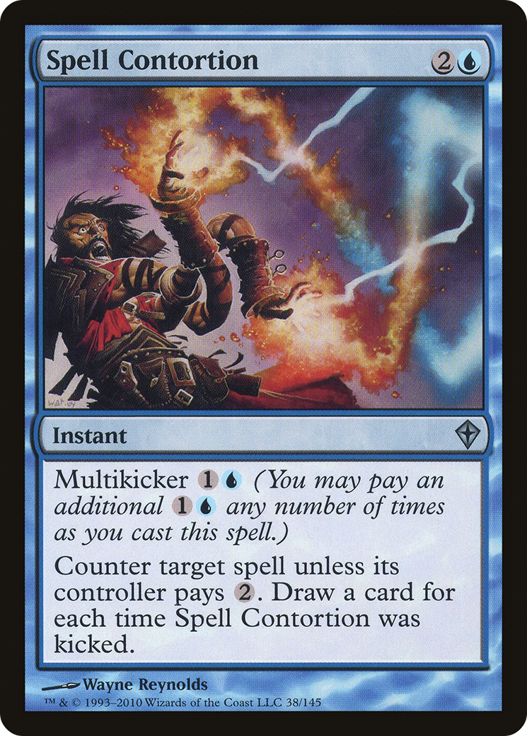 Spell Contortion (WWK-038) [Worldwake] Foil MTG Single Wizards of the Coast