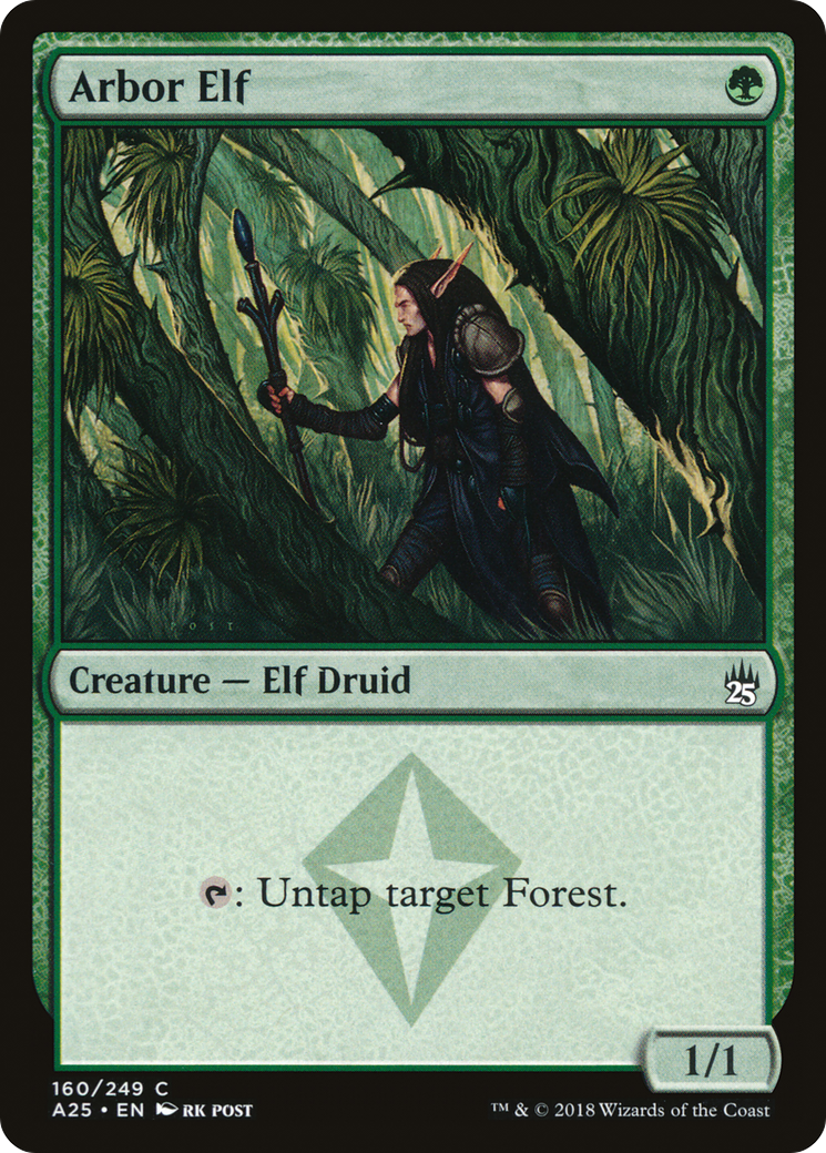 Arbor Elf (A25-160) [Masters 25] MTG Single Wizards of the Coast
