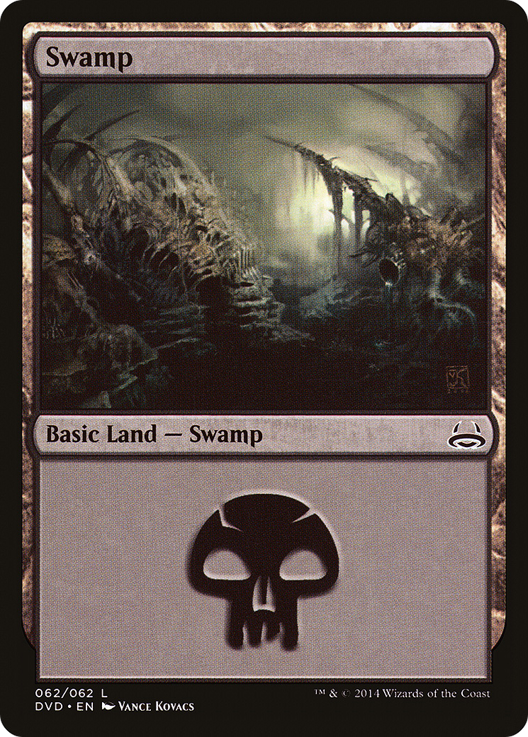 Swamp (DD3-062) [Misc] Duel Decks Anthology: Divine vs. Demonic MTG Single Wizards of the Coast
