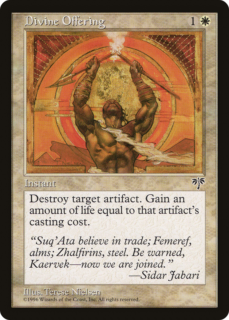 Divine Offering (MIR-011) [Mirage] MTG Single Wizards of the Coast