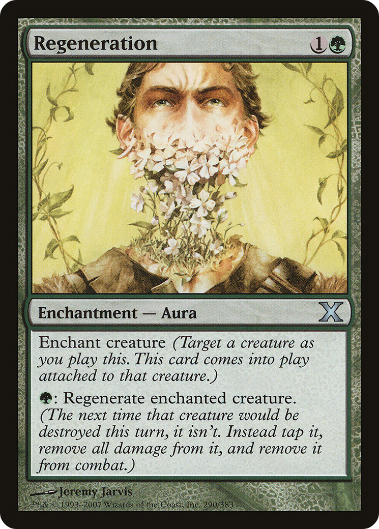 Regeneration (10E-290) [Tenth Edition] MTG Single Wizards of the Coast