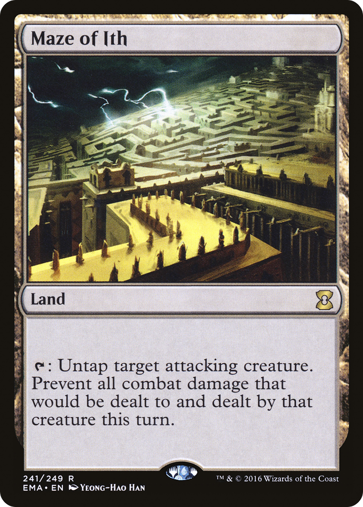 Maze of Ith (EMA-241) [Eternal Masters] Foil MTG Single Wizards of the Coast