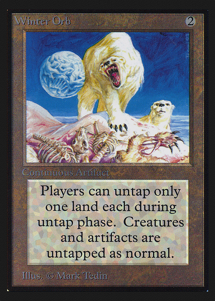 Winter Orb (CE) (CED-) [Collectors' Edition] MTG Single Wizards of the Coast