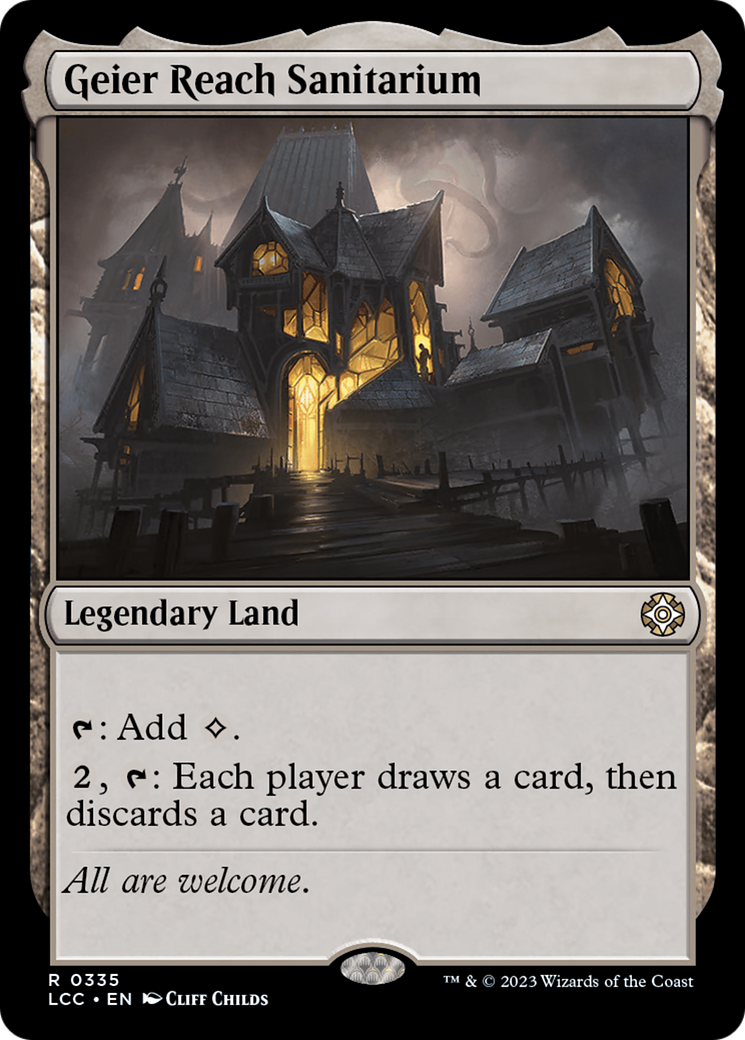 Geier Reach Sanitarium (LCC-335) [The Lost Caverns of Ixalan Commander] MTG Single Wizards of the Coast